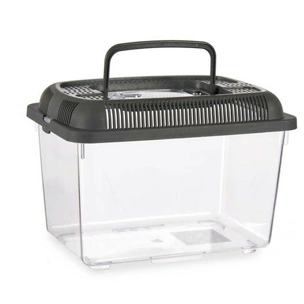 Mascow Fisktank Med Handtag Medium Antracitgrå Plast 3 L 17 X 16 X 24 Cm (12 Antal)