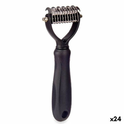 Mascow Hundeborste Svart 11 X 23 X 3 Cm (24 Antal)