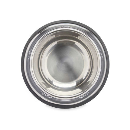 Mascow Hundmatare Mascow 309 Grå Silvrig Gummi Metall 26 X 7 X 26 Cm (12 Antal)