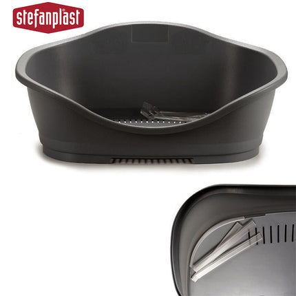 Stefanplast Säng För Husdjur Stefanplast 97621 Grå Plast 68 X 27,5 X 49 Cm 6 Antal