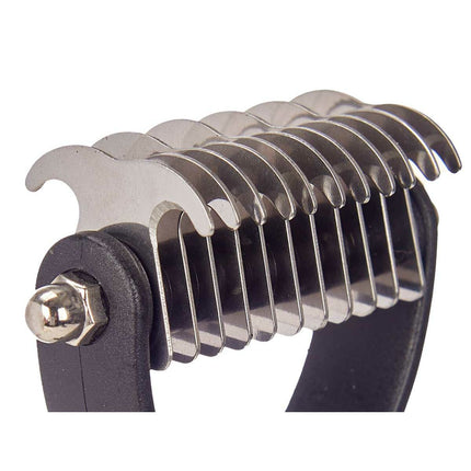 Mascow Hundborste Mascow 333 Svart Silikon 6,5 X 17 X 3 Cm 12 Antal