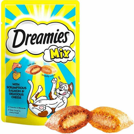 Dreamies Snack For Cats Dreamies Lax Ost 60 G