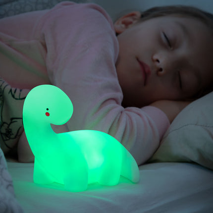 Innovagoods Flerfärgad Dinosaurielampa Med Led Lightosaurus Innovagoods