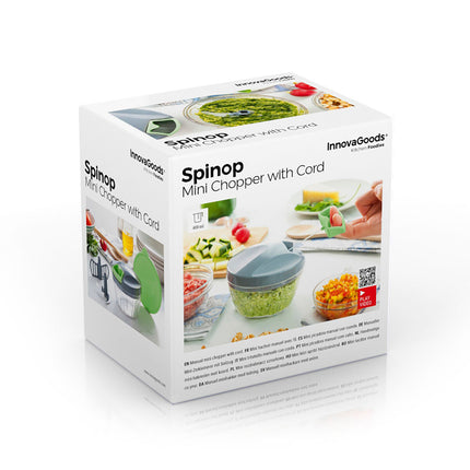 Innovagoods Manuell Minihackare Med Dragsladd Spinop Innovagoods