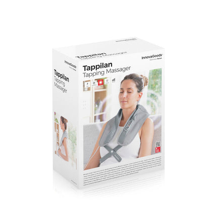 Innovagoods Elektrisk Massager Tapping Med Knackning Och Värme Tappilan Innovagoods