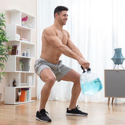Innovagoods Vattenfylld Vattenkokare Bell För Fitness Träning Med Motion Guide Fibell Innovagoods