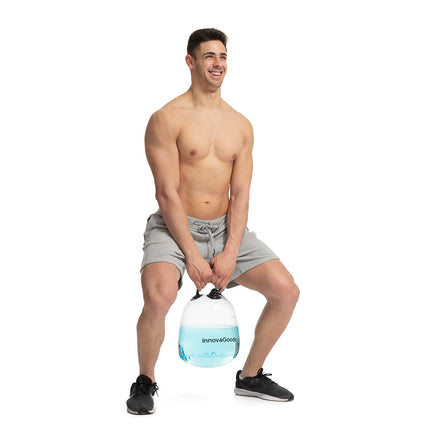 Innovagoods Vattenfylld Vattenkokare Bell För Fitness Träning Med Motion Guide Fibell Innovagoods