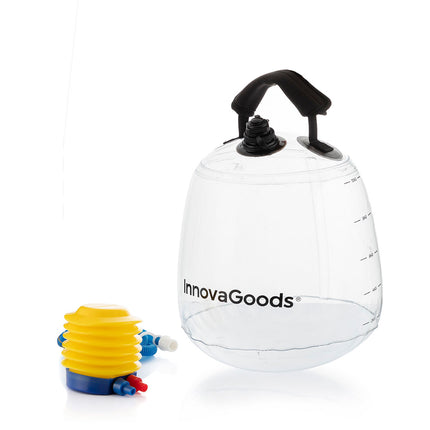 Innovagoods Vattenfylld Vattenkokare Bell För Fitness Träning Med Motion Guide Fibell Innovagoods