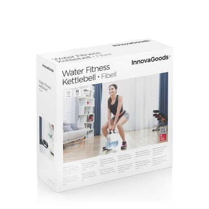 Innovagoods Vattenfylld Vattenkokare Bell För Fitness Träning Med Motion Guide Fibell Innovagoods