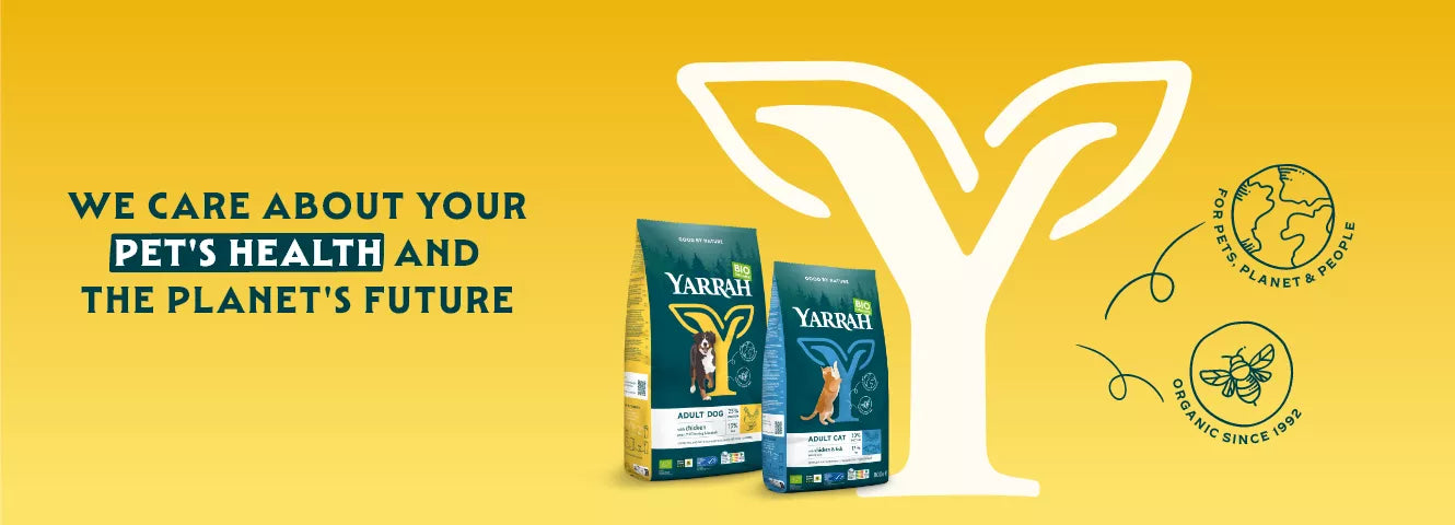<h3><strong>Ekologiskt </strong><a href="/de/collections/yarrah" target="_blank" title="Yarrah"><strong>Yarrah-foder</strong></a><strong> till ditt husdjur – beställ smidigt på Zoostar.se.</strong><br/><br/></h3>