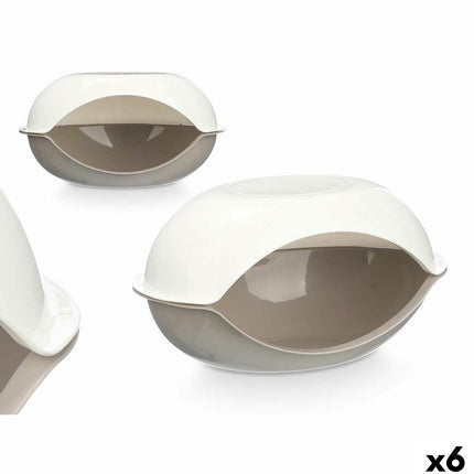 Mascow Säng För Husdjur Mascow Ardnt-10 Vit Grå Plast 58 X 32 X 37 Cm 6 Antal